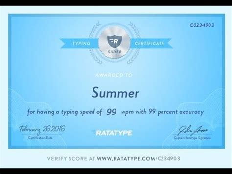 Typing test online ️ Get your certificate for free — .